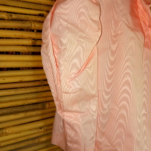 Pink Taffeta 5 Maxi Formal Dress Bolero Set - Picture 5 of 6